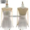 Trajes de Patinaje Artístico para Actuación, Trajes de Examen, Trajes de Competición, Nuevo Estilo Custo A06, Talla Única, Otras Marcas Nacionales de Primer y Segundo Nivel