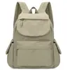 Mochila de Cor Sólida, Leve, Simples, Grande Capacidade, Sensação de Luxo, Casual, Unissex, Mochila de Viagem da Moda