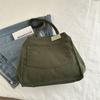Bolsa de grande capacidade feminina, nova moda primavera e verão 2025, bolsa de ombro casual, bolsa tote para combinar, bolsa de classe