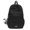 Mochila Impermeable Simple de Gran Capacidad Nueva Portátil para Ocio Vacaciones Viaje Bolsa Escolar para Estudiante de Secundaria Campus