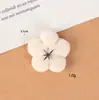 Nuevo Punto Mayorista Felpa Flor de Cinco Pétalos Cabeza de Conejo Linda Dibujos Animados Accesorios Decoración Sombreros, Zapatos y Calcetines para Niños