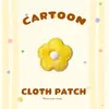 Parches bordados termoadhesivos de comercio exterior al por mayor, parches de tela de flores de dibujos animados para manualidades, accesorios para ropa, parches para reparar agujeros sin coser