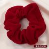 Pinza para el cabello de lazo rojo de Año Nuevo para mujer, accesorios para el cabello, clip de terciopelo de doble cara de alta calidad, nuevo, pinza para el cabello de Festival de Primavera, clip de tiburón