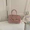 Bolsa Platinum Estilo Minimalista de Luxo 2026 Bolsa de Mão de Grande Capacidade para Trabalho e Deslocamento, Bolsa Cruzada Grande Casual Feminina