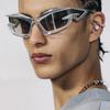 Nuevas Gafas de Sol Transfronterizas Europeas y Americanas Estilo Y2K para Hombres y Mujeres, Estilo de Pasarela de Alta Gama, Fotografía Callejera, Gafas de Sol Anti-UV Uv400