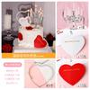 Vela Decorativa para Bolo de Dia dos Namorados Encaixável Castiçal Romântico Europeu Aniversário de Amor Casal Sobremesa Decoração