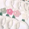 Lave o rosto e te envio uma florzinha vermelha linda tiara de flor grampo de cabelo engraçado Zhao Lusi com uma tiara de florzinha