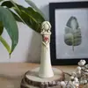Enfeites Criativos de Estátua Pai-Filho Personagens Familiares Curativos Mãe e Filha Criança Cachorro Estátua Resina Personalizada