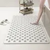 Alfombrilla Antideslizante para Baño con Ventosa Hidrofóbica de Agujero Grande Transfronteriza, Alfombrilla para Ducha, Alfombrilla de Baño, Alfombrilla Hidrofóbica Anti-Caídas para Baño