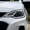 Aplicable a 16-19 covoz ensamblaje de faro modificado lente LED de doble luz luz diurna de alta gama luz intermitente