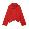 Chaqueta Casual Elegante de Manga Larga con Cuello Alto para Mujer Estilo Europeo y Americano Transfronterizo 2026 Nueva Moda con Cinturón 2797538