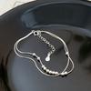 Pulseira Rosquinha Cabeça de Pão Feminina Versátil Sensação de Alta Qualidade Refinada Pequena Fresca Design de Nicho Pulseira para Namorada Produto Novo