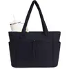 Bolso de hombro transfronterizo, gran capacidad, bolso de viaje para mujer, bolso de invierno/otoño para el trabajo, diseño horizontal ligero, elegante y con estilo, adecuado para ropa de algodón o rellena de plumón