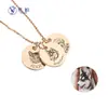 Collar con Grabado de Boceto de Mascota Transfronterizo Figura Foto gatito Cachorro Foto de Mascota Grabado DIY Collar con Grabado