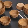 Tazas de Papel para Hornear Grandes a Prueba de Aceite Soportes de Papel para Rollo de Canela Tazas de Papel para Bizcocho de Queso Bagel Soportes de Papel para Pan Tostado