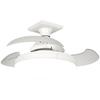 Luz de Ventilador Invisible con Base de Rosca E27 Modelo Nuevo Transfronteriza Motor de Cobre Puro para Cocina Ventilador de Techo Pequeño Silencioso Luz de Ventilador LED