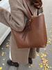 Bolsa Feminina Grande Capacidade Transfronteiriça 2026 Nova Moda Versátil Bolsa Tote Estilo Executivo Bolsa de Ombro Conjunto
