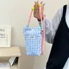 Bolsa para teléfono móvil estilo cuadros bolsa para artículos varios para caminar llaves cambio tarjetero bolsa pequeña de tela de mano bolsa para teléfono móvil venta al por mayor