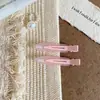 Pinza para el Cabello Dopamina Estrecha Sin Costuras Primavera/Verano, Pinza Versátil de Colores para Flequillo Lateral de Niña, Nuevo Modelo 2026