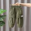 5797 Pantalones de Otoño para Niños 2026 Nuevo Estilo Casual Suelto de Primavera y Otoño para Niños Pantalones Cargo de Otoño para Bebés