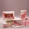 Fangdi Sakura Difusor de Cera em Gel Aromaterapia Sem Chama High-End Meio do Outono Pedra de Cristal Presente de Aniversário Caixa de Presente de Aromaterapia