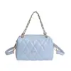 Bolso Acolchado con Cadena Estilo Nuevo 2026 Inspirado en Chanel para Mujer, Bolso de Hombro Cruzado Versátil de Color Sólido a la Moda