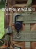 Carrete retráctil para insignia de mochila de ABS de color macarrón sólido con llavero, hebilla de extracción fácil, hebilla anti-pérdida