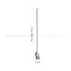 Acero Inoxidable 304 Cucharita Mango Largo Cuchara para Café Cuchara para Postre Cuchara Dorada para Regalo Cuchara para Helado Cucharita Redonda