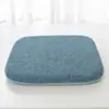 Cojín de Espuma Viscoelástica de Cáñamo Cojín General para Silla de Oficina Cuatro Estaciones Cojín para Taburete Antideslizante Cojín para Estudiantes Cojín para Silla de Comedor