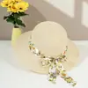 Sombrero Protector Solar de Verano para Mujer Sombrero de Sombrilla Práctico Cómodo Transpirable Sombrero de Ala Ancha Sombrero de Verano para Viajes al Aire Libre Sombrero de Paja