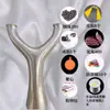 Tirachinas de Rey Demonio de Resina para Adultos, Especializado para Uso Práctico en Exteriores, Alta Potencia, Alta Precisión, Arco de Cabeza Redonda con Excelente Tacto
