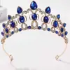 Tocados de corona nupcial coreana moda adulta de 18 años corona de cumpleaños elegante tocado para foto de boda corona