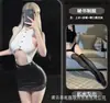 Conjunto de Lencería Uniforme de Secretaria Sexy Gato Nocturno para Mujer, Falda Bodycon Sexy de Secretaria para Mujer, Atuendo de Chica Caliente para Discoteca Sin Quitarse qqny Set