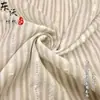 Nuevo estilo de verano, tela de algodón de gasa con tejido jacquard a rayas, material fino para ropa de niños, camisas, vestidos y prendas