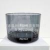 INS taza de piedra aromática fragante sin fuego de aromaterapia vidrio de color con serigrafía taza para vela decoración de fragancia se puede equipar con set de aceites esenciales