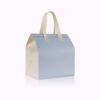 Bolsa de mão não tecida à prova d'água e à prova de óleo saco de embalagem para levar fast food filme de impressão colorida embalagem termoformada atacado em estoque