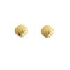 Pendientes pequeños y exquisitos con forma de corazón esmerilado, textura simple, nicho, combinables con todo, plata 925 89252