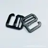 Fornecedor de Fábrica Fivela Plana de 6 Pontos para Mochila Escolar, Mochila, Mochila, Fivela de Ajuste, Acessórios de Ferragens para Bagagem, Dourado