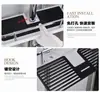 Estante de Almacenamiento para Barra de Ducha sin Taladro Charola de Ducha Elevable Almacenamiento Sencillo para Baño Estante de Ducha