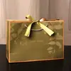 Bolsas de Regalo de Año Nuevo Transfronterizas, Bolsas de Empaque para Regalos, Bolsos de Mano para Cosméticos, Bolsas de Papel para Negocios, Bolsas de Regalo Prehechas con Cintas