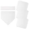 Set Base de Béisbol de 5 Piezas, Bases Impermeables y Antideslizantes, Base para Lanzador de Material TPE, Tapete Base de Home Plate