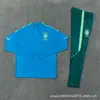 2627 Uniformes de Fútbol Nuevos al por Mayor para Equipos, Trajes de Entrenamiento para Adultos con Media Cremallera y Mangas Largas para Clubes Importantes