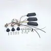Set de Líneas de Pastilla Simple 1V2T para Guitarra Eléctrica Tono Volumen Doble Ajuste Línea de Conexión para Guitarra Eléctrica