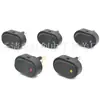 ASW-20D 12v 20A apertura 12 LED luz de ojo de gato modificada para coche luz roja 3 pies 2 velocidades Oval