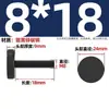Parafusos Gb835 Cabeça Chata Preta Apertados à Mão, Serrilhados de Ferro Galvanizado com Zinco Preto, Parafusos de Cabeça Grande Apertados à Mão de Zinco Preto M3*M10 mm