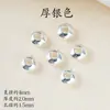 Contas Espaçadoras Banhadas a Ouro 24K para Fabricação de Joias, Contas de Oração Budistas, Acessórios de Material, Contas Espaçadoras de Latão que Preservam a Cor