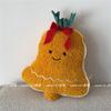 Caja de Regalo de Navidad 2025, Cojín, Regalo Navideño, Funda de Cojín de Campana, Decoración de Atmósfera Navideña, Cojín para Sofá de Sala de Estar, Cojín