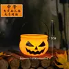 Decoraciones de Halloween Linternas de Calabaza Cajas de Dulces Portátiles para Niños Cubos de Calabaza Dulces o Travesuras Pequeños Regalos Juguetes Linternas de Calabaza