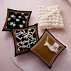 Cojines Decorativos para Sofá con un Toque de Lujo, Cojines Estilo Vintage Francés, Fundas de Cojín Florales Melard para Cabecera de Cama de Lujo Ligero, Venta al por Mayor