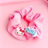 Anillo para el pelo de Intestino Grueso Colorido de Dibujos Animados Estilo Ins Diadema de Verano Dulce Japonesa y Coreana Diadema Versátil Accesorios para la Cabeza Femeninos sanrio